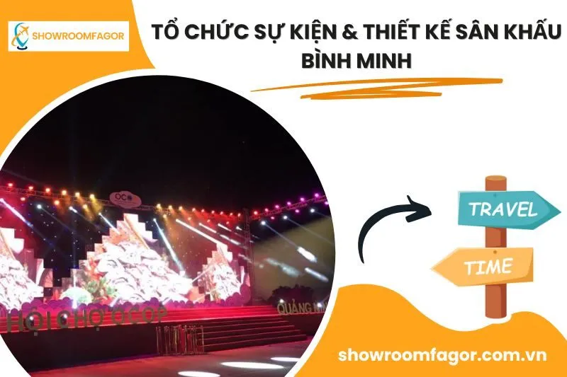 Tổ chức sự kiện & Thiết kế sân khấu Bình Minh
