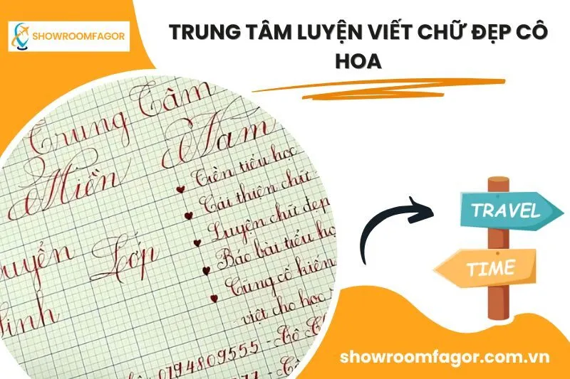 Trung tâm luyện viết chữ đẹp Cô Hoa